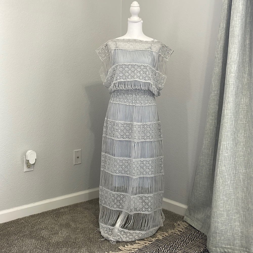 Callahan from anthropology 2 piece maxi dress